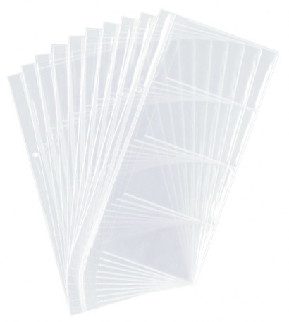 Uitbreidingsset hoezen VISIFIX Durable met schroef transparant (10)