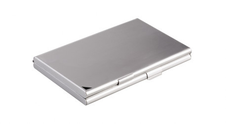 Visitekaarthouder Durable Businesscard Box Duo aluminium