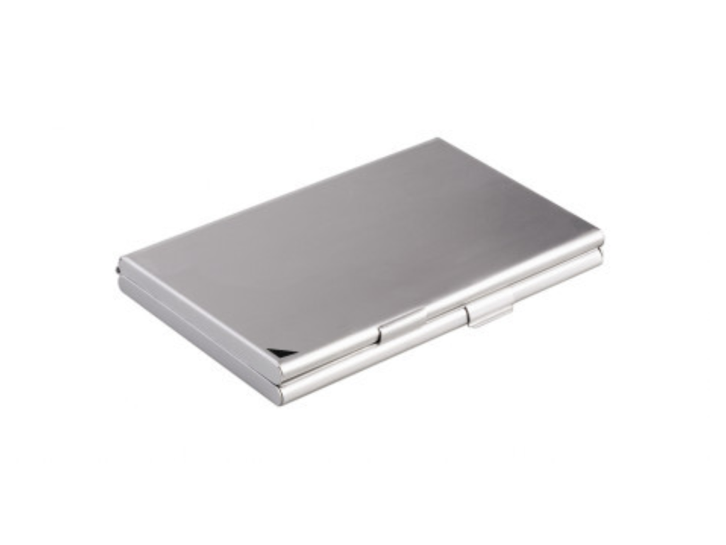 Visitekaarthouder Durable Businesscard Box Duo aluminium
