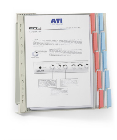 Zichtpanelensysteem FUNCTION WALL 10 Durable assorti