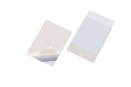 Zelfklevende hoes Durable Pocketfix 148x105mm transparant (10)