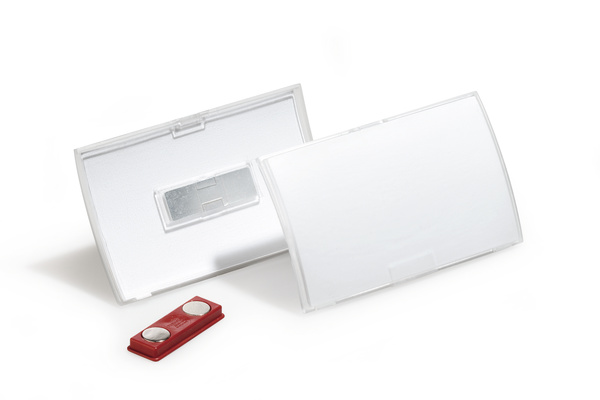 Badge Durable Click Fold 40x75mm met magneet (10)(D821219)