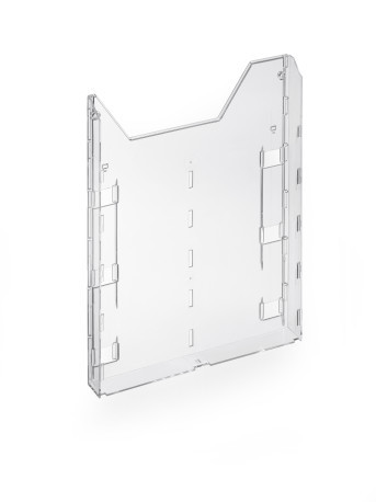Uitbreidingsmodule Durable voor folderhouder Combiboxx A4 staand formaat transparant