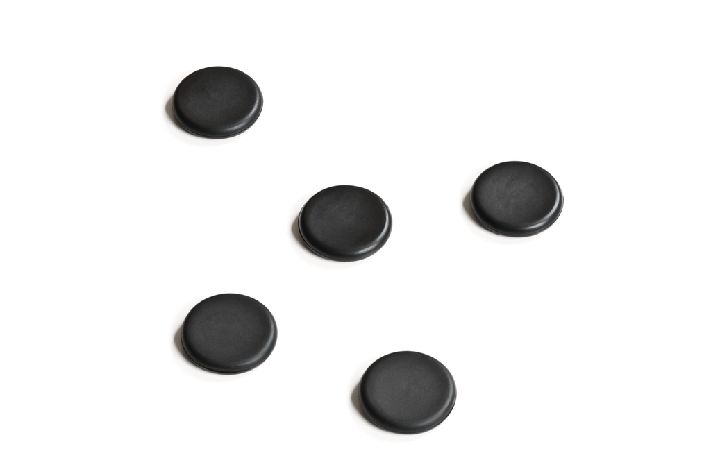 Magneet Legamaster voor glasborden Ø30mm zwart (5)