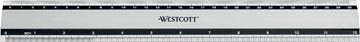 Meetlat Westcott metaal 30cm (E10191)