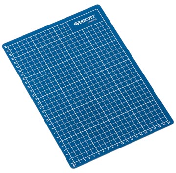 Snijmat Westcott A4 blauw (E46004)