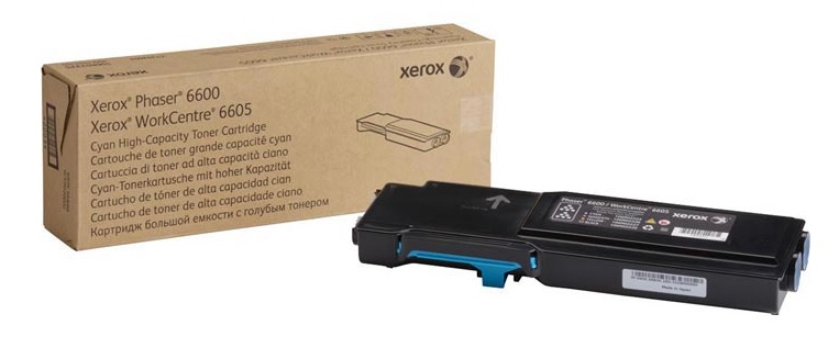 Toner Xerox Color Laser 106R02229 Phaser 6600DN 6.000 pag. CY
