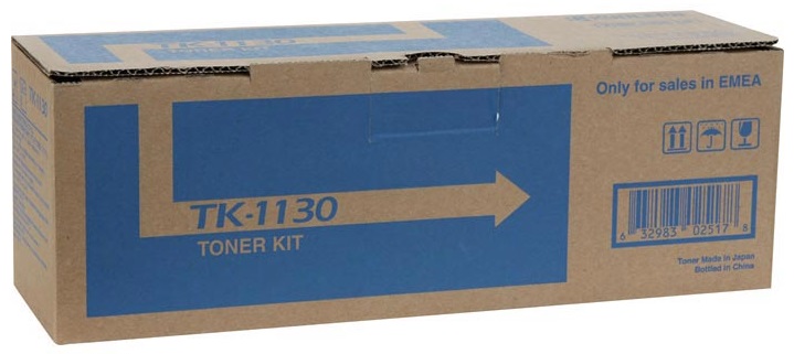 Toner Kyocera Mono Laser TK-1130 FS-1030MFP 3.000 pag. BK