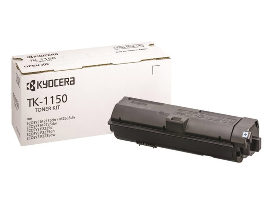 Toner Kyocera Mono Laser TK-1150 ECOSYS M2135dn 3.000 pag. BK