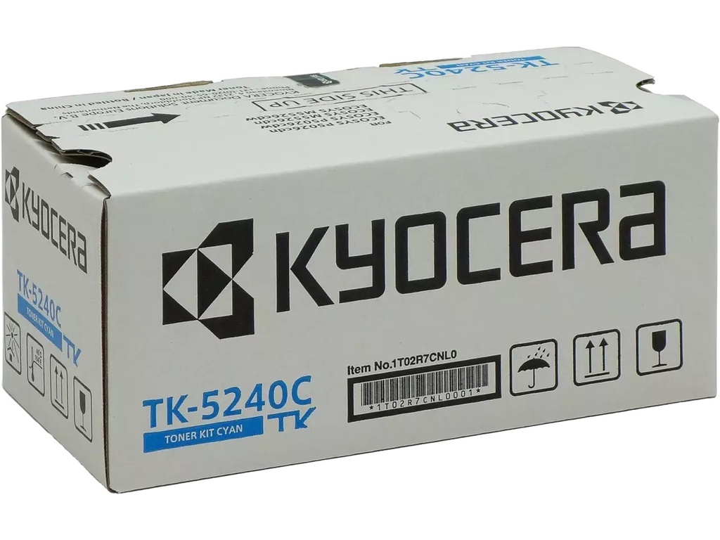 Toner Kyocera Color Laser TK-5240 ECOSYS M5526cdn 3.000 pag. CY