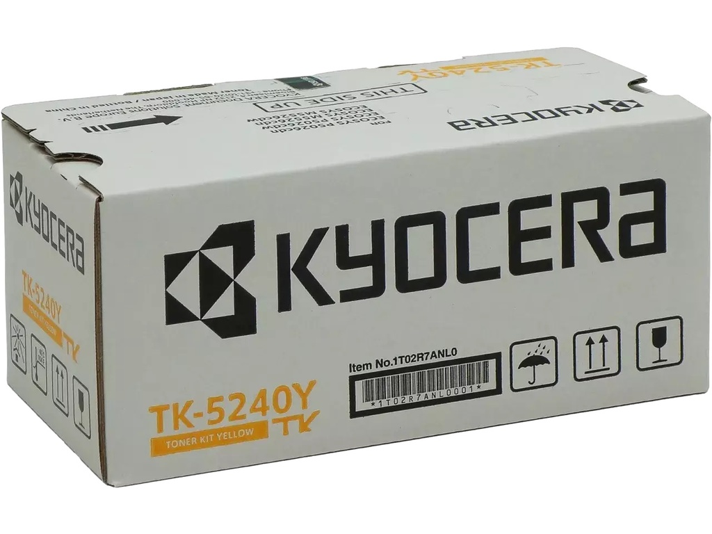 Toner Kyocera Color Laser TK-5240 ECOSYS M5526cdn 3.000 pag. YEL