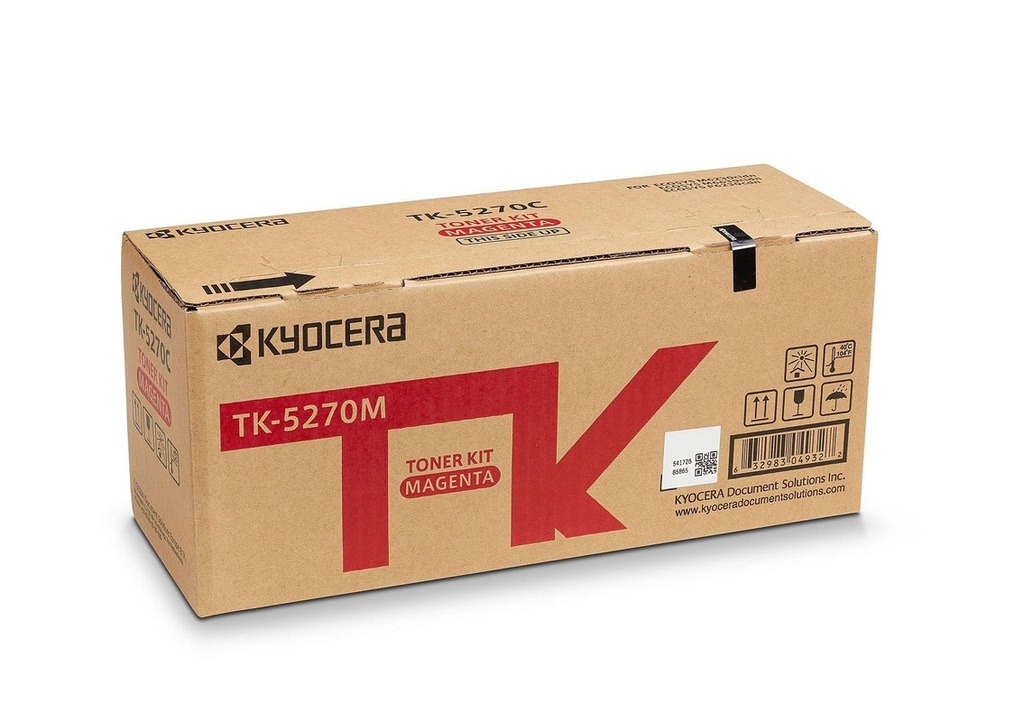 Toner Kyocera Color Laser TK-5270 ECOSYS M6630cidn 6.000 pag. MAG