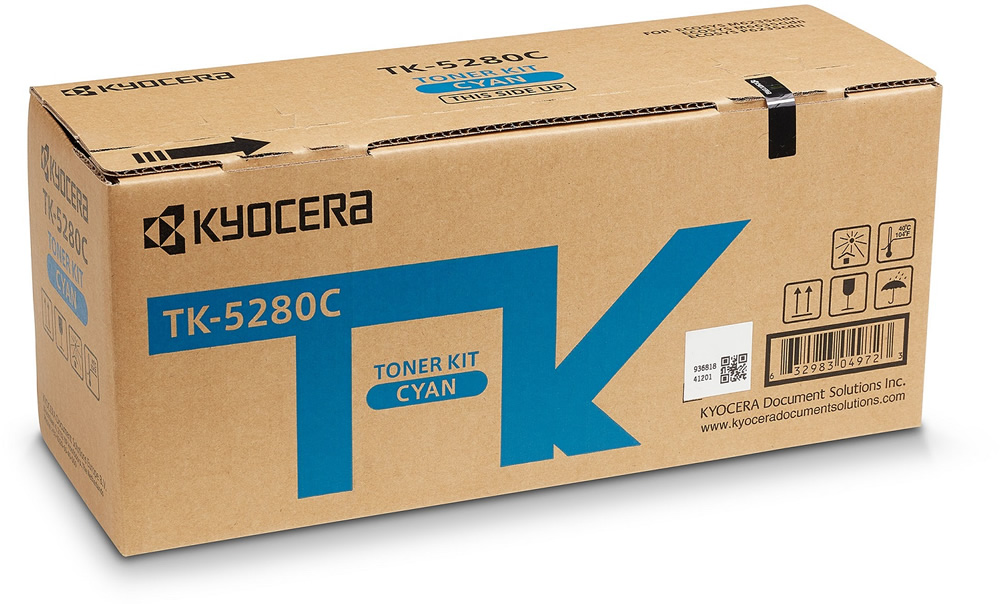 Toner Kyocera Color Laser TK-5280 ECOSYS M6235cidn 11.000 pag. CY