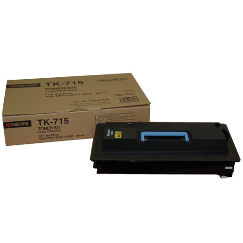 Toner Kyocera Mono Laser TK-715 Mita KM 3050 34.000 pag. BK