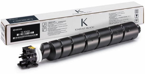 Toner Kyocera Color Laser TK-8345 TaskAlfa 2553ci 20.000 pag. BK