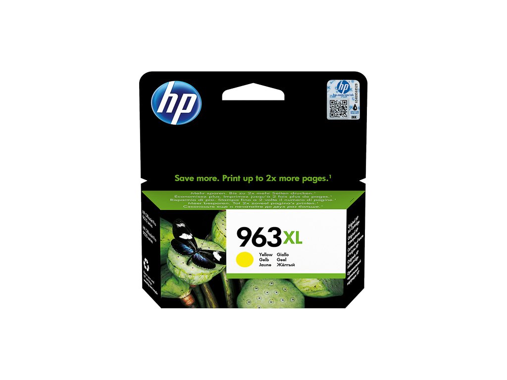 Cartridge HP Inkjet 963XL Officejet Pro 9010 1.600 pag. YEL