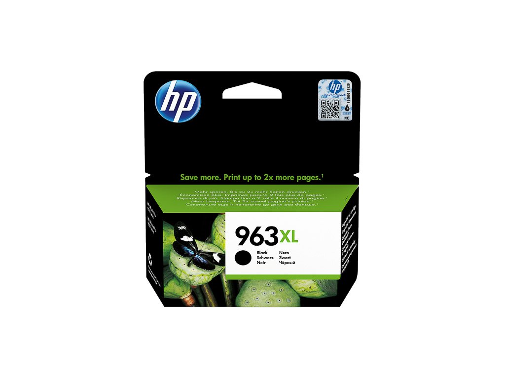 Cartridge HP Inkjet 963XL Officejet Pro 9010 2.000 pag. BK