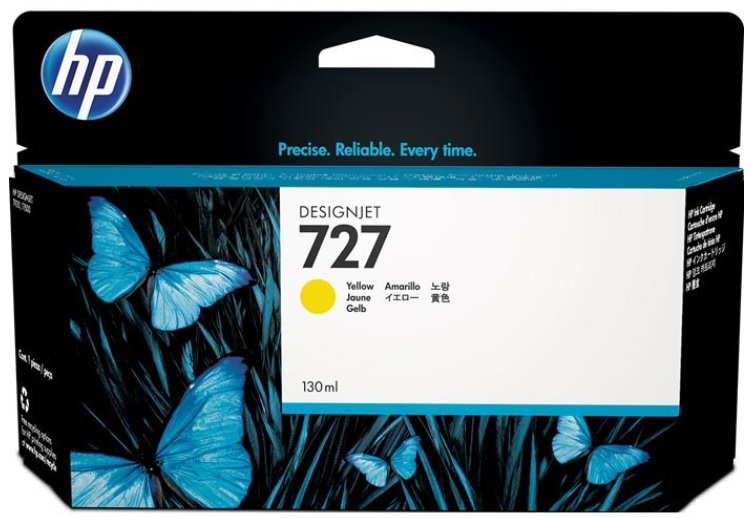 Cartridge HP Inkjet 727 DesignJet T 920 130ml YEL