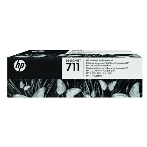 Printkop HP Inkjet 711 DesignJet T 521 38ml BK/C/M/Y