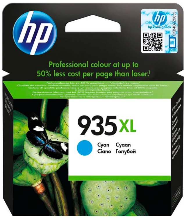 Cartridge HP Inkjet 935XL OfficeJet 6820 E-AIO 825 pag. CY