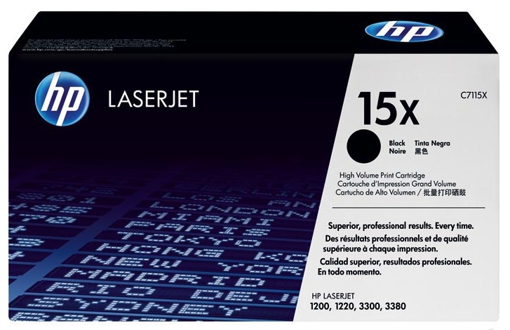 Toner HP Mono Laser 15X LaserJet 1000 3.500 pag. BK