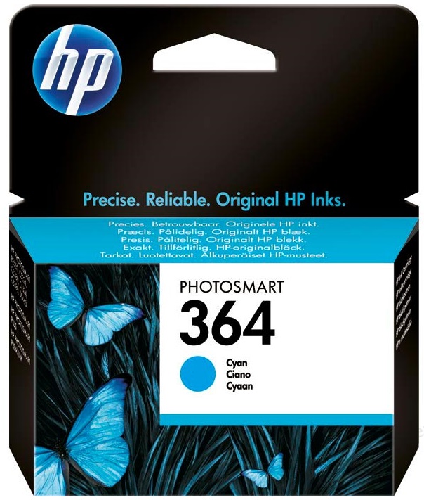 Cartridge HP Inkjet 364 Photosmart 5525 300 pag. CY