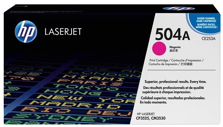 Toner HP Color Laser 504A Color LaserJet CM3530 MFP 7.000 pag. MAG