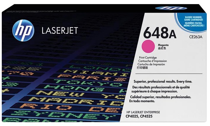 Toner HP Color Laser 648A Color LaserJet Enterprise CP4525dn 11.000 pag. MAG