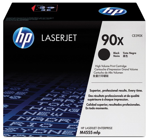 Toner HP Mono Laser 90X LaserJet Enterprise 600 M601dn 24.000 pag. BK