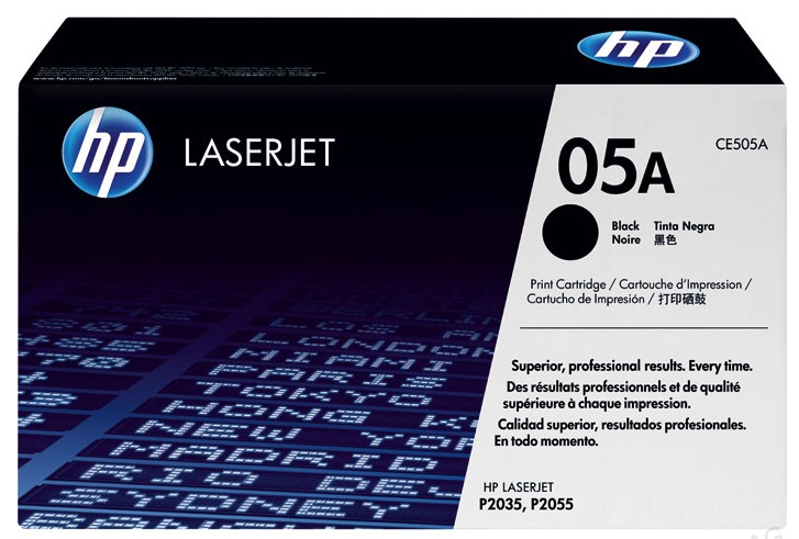 Toner HP Mono Laser 05A LaserJet P2033 2.300 pag. BK