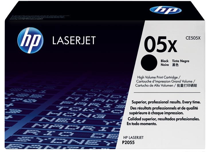 Toner HP Mono Laser 05X LaserJet P2033 6.500 pag. BK