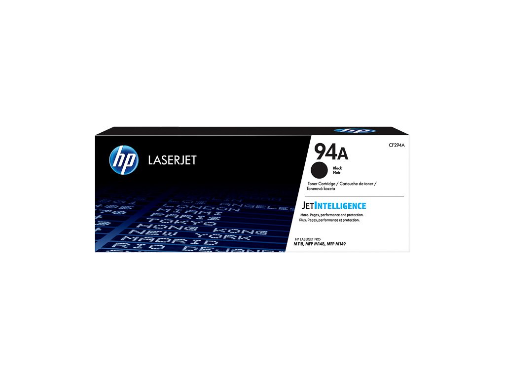 Toner HP Mono Laser 94A LaserJet Pro M118dw 1.200 pag. BK