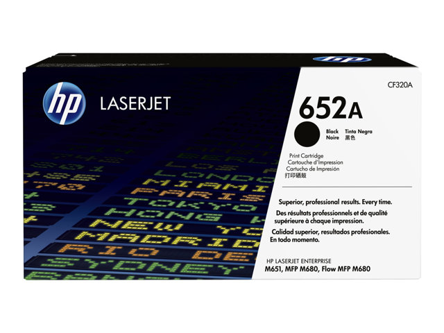 Toner HP Color Laser 652A Color LaserJet Enterprise M651dn 11.500 pag. BK