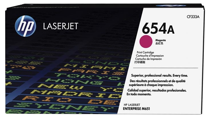 Toner HP Color Laser 654A Color LaserJet Enterprise M651dn 15.000 pag. MAG