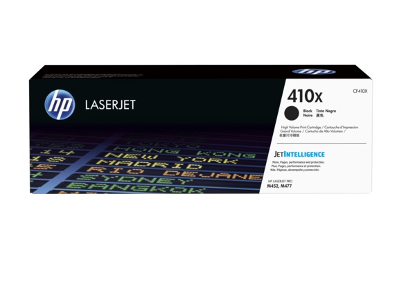 Toner HP Color Laser 410X Color LaserJet Pro M452dn 6.500 pag. BK