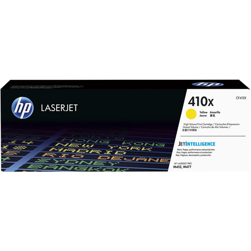 Toner HP Color Laser 410X Color LaserJet Pro M452dn 5.000 pag. YEL