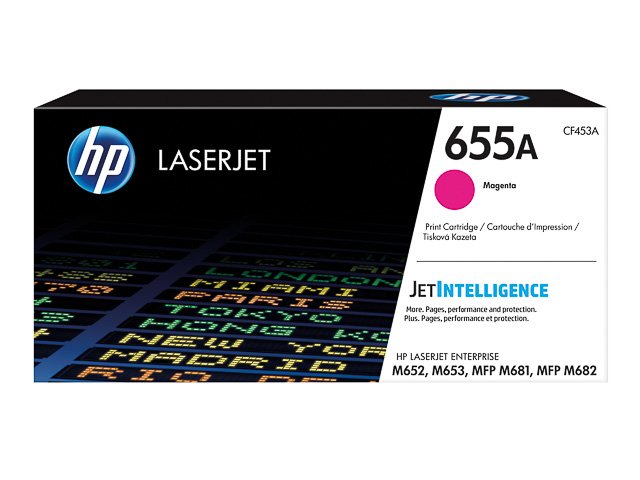 Toner HP Color Laser 655A Color LaserJet Enterprise M652dn 10.500 pag. MAG