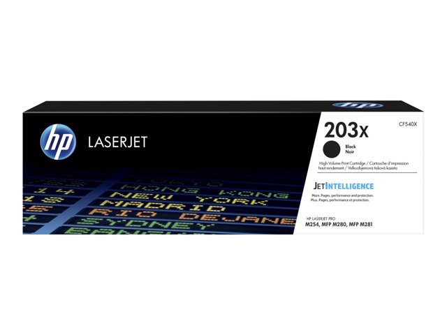 Toner HP Color Laser 203X Color LaserJet Pro M254dw 3.200 pag. BK