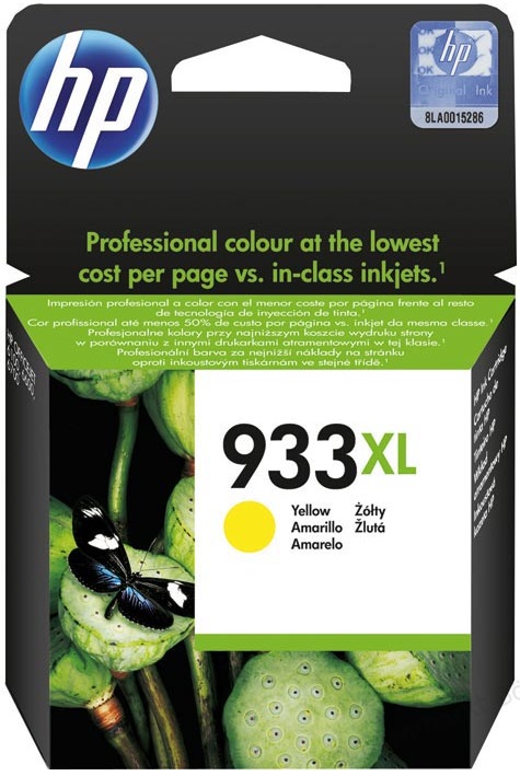 Cartridge HP Inkjet 933XL Officejet 6100 ePrinter 825 pag. YEL