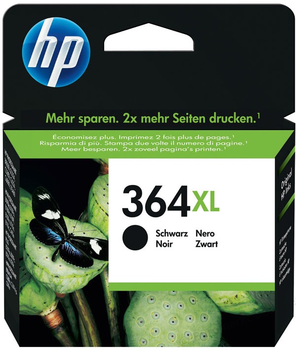 Cartridge HP Inkjet 364XL Photosmart 5525 550 pag. BK