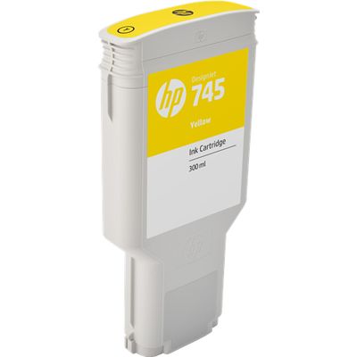 Cartridge HP Inkjet 745 DesignJet HD Pro MFP 300ml YEL