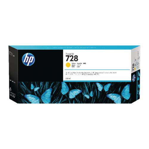 Cartridge HP Inkjet 728 DesignJet T730 300ml YELLOW