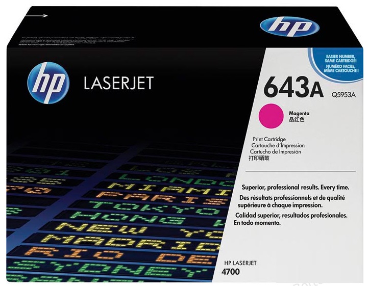 Toner HP Color Laser 643A Color LaserJet 4700 10.000 pag. MAG