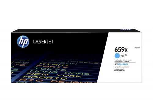 Toner HP Color Laser 659X LaserJet Enterprise M856dn 29.000 pag. CY