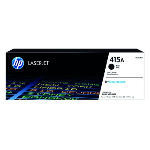 Toner HP Color Laser 415A LaserJet Pro M454dw 2.400 pag. BK