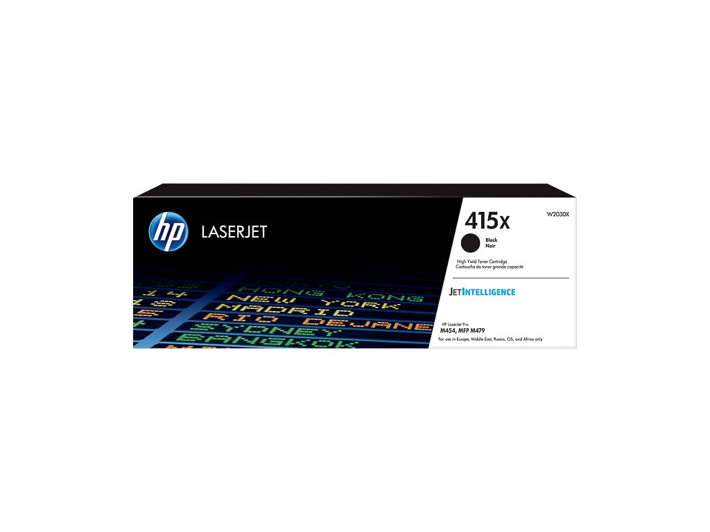 Toner HP Color Laser 415X LaserJet Pro M454dw 7.500 pag. BK