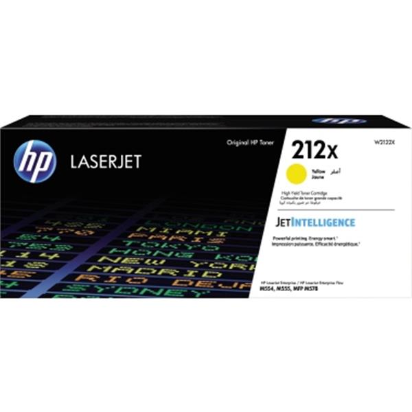 Toner HP Color Laser 212X LaserJet Enterprise M554dn 10.000 pag. YEL