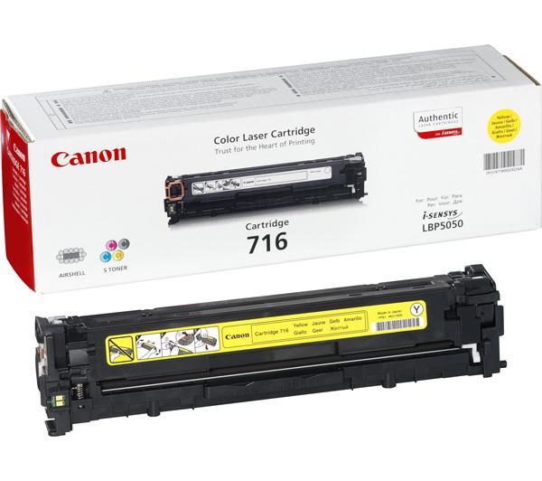 Toner Canon Color Laser 716 i-SENSYS LBP5050 1.500 pag. YEL