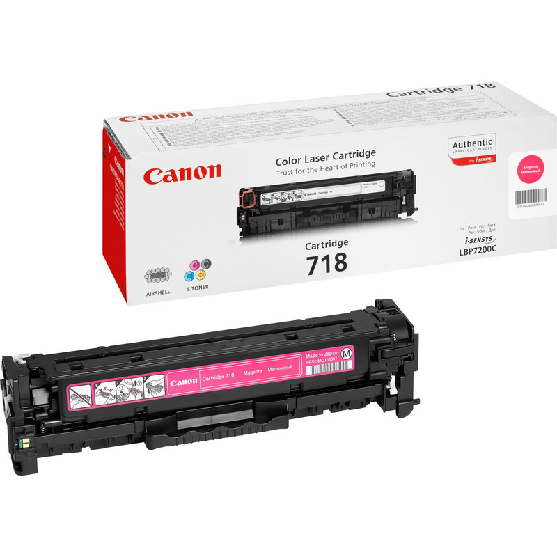 Toner Canon Color Laser 718 ImageCLASS LBP7200CDN 2.900 pag. MAG