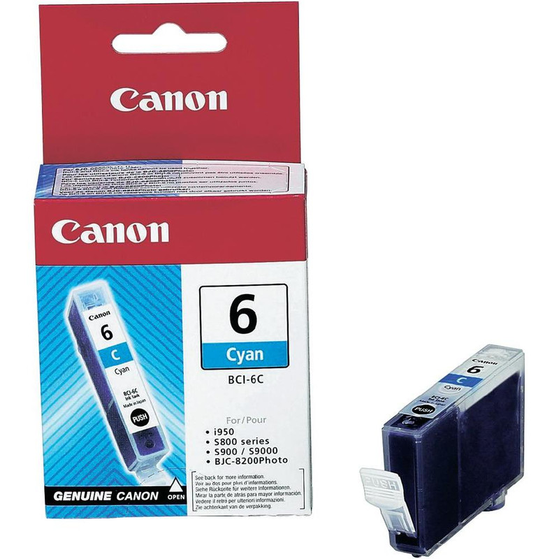 Cartridge Canon Inkjet BCI-6 BJC-800 550 pag. CY